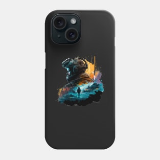 Soldier watercolor print Phone Case