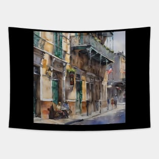 Memories of New Orleans - Bourbon Street Tapestry