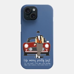 Life Moves Fast Phone Case