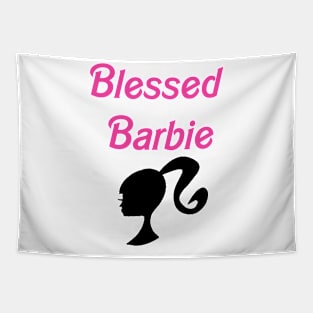 Blessed Barbie - Straight Hair Tapestry