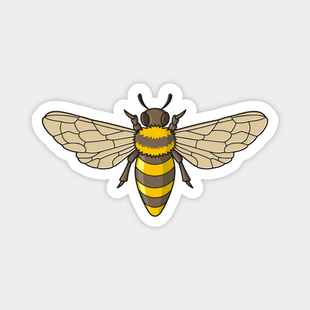 Honeybee Icon Magnet by sifis