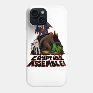 Cryptids, Assemble! Phone Case