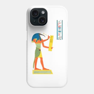 Thoth Djehuty Egyptian god of writting Phone Case