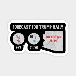 Forecast For Trump Rally Magnet