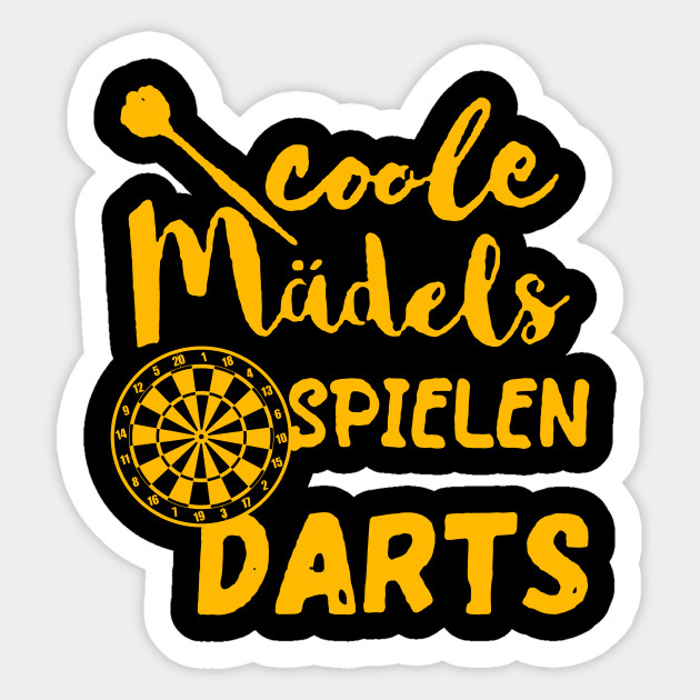 Dart Bullseye Spieler Darts Slim Fit T Shirt Dartboard Drawing