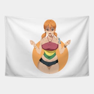 Nami // One Piece Strong World Tapestry