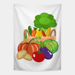 Vegetables Tapestry