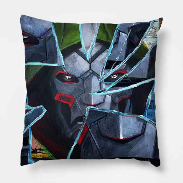 Broken Man Pillow by kylewillis