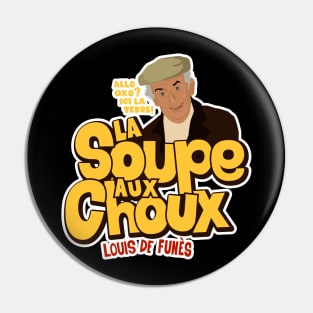 La Soupe aux Choux : Embrace Nostalgia with Iconic Comedy Pin