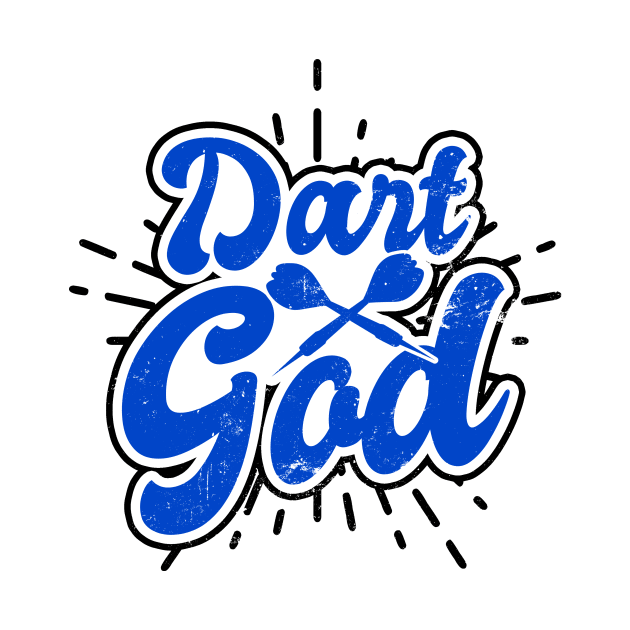 Funny Dart Shirt | Darts God Gift by Gawkclothing