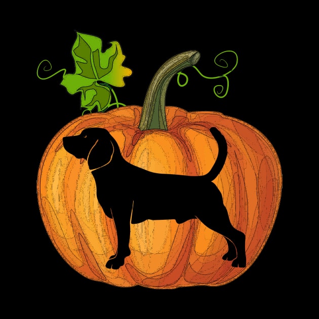 Beagle in pumpkin by Flavie Kertzmann