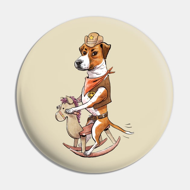 Cowboy Sam Pin by tommartinart