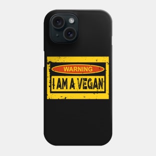 I am a vegan Phone Case