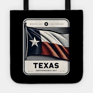 LoneStar Minimalist: Trendy Texas Independence day Tote