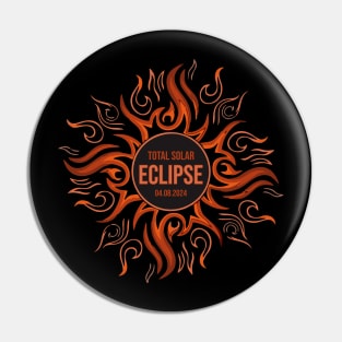 Aesthetic Art Eclipse Pin