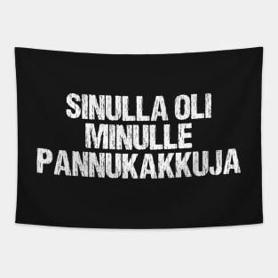 You Had Me At Pancakes Funny Finnish Food Lover Finland Tapestry