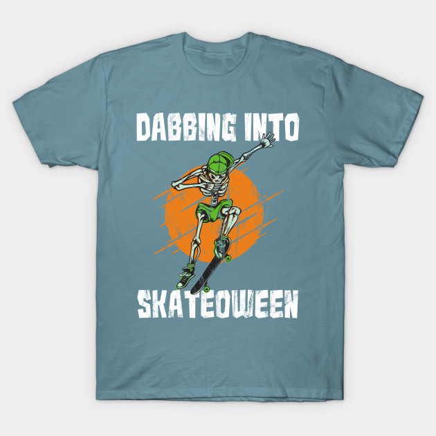 Discover Dabbing Into Skateoween Skater Dabbing Skeleton - Dabbing Skeleton - T-Shirt