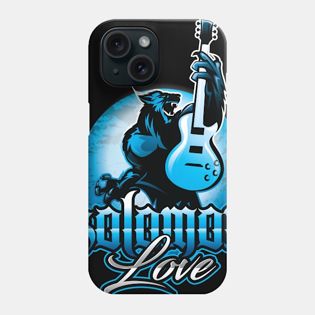 Solomon Love - The Pack Phone Case by Kenn Blanchard