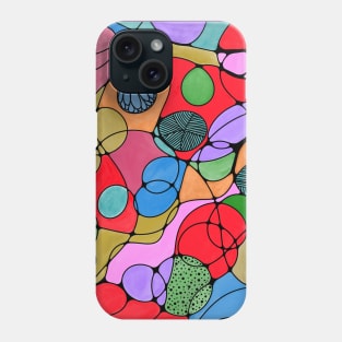 NEUROART DIGITAL WATERCOLOR Phone Case