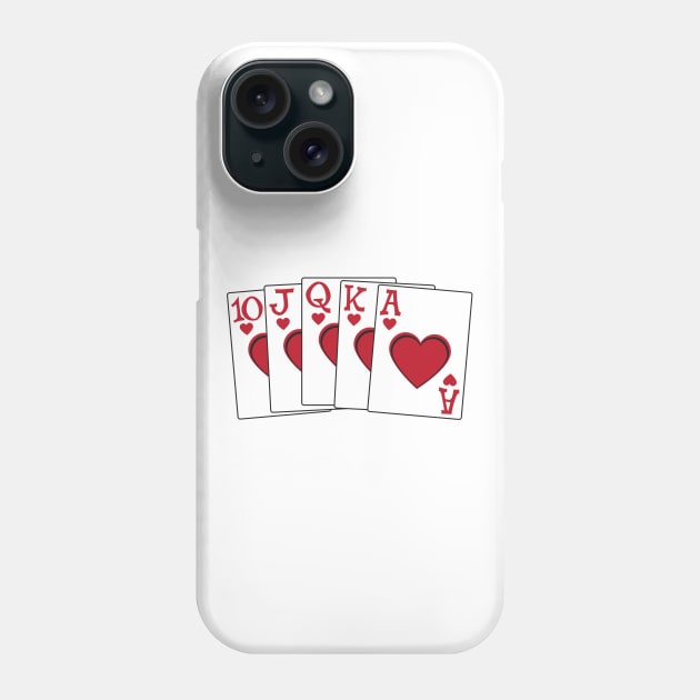 Royal Hearts Phone Case by starlingm028