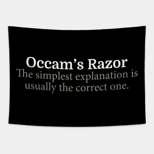 Occam's Razor Definition Tapestry