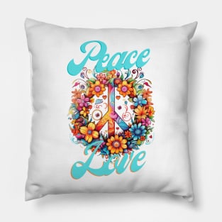 Peace and Love Pillow