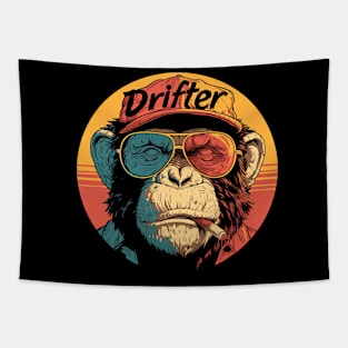 Drifter Iron Maiden monkey Tapestry