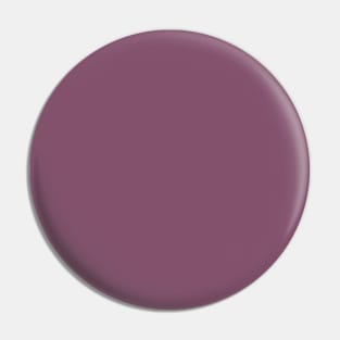 Plum Purple Plain Solid Color Pin