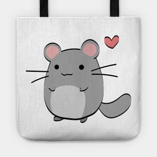 A Little Chinchilla Friend Tote