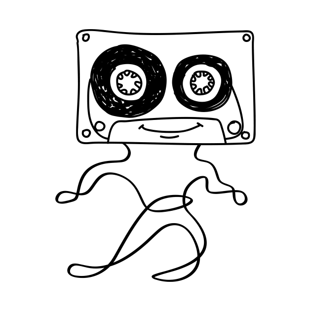 Cassette guy by kalogerakis