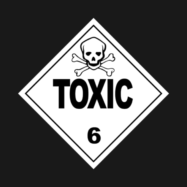 Toxic Warning by LefTEE Designs