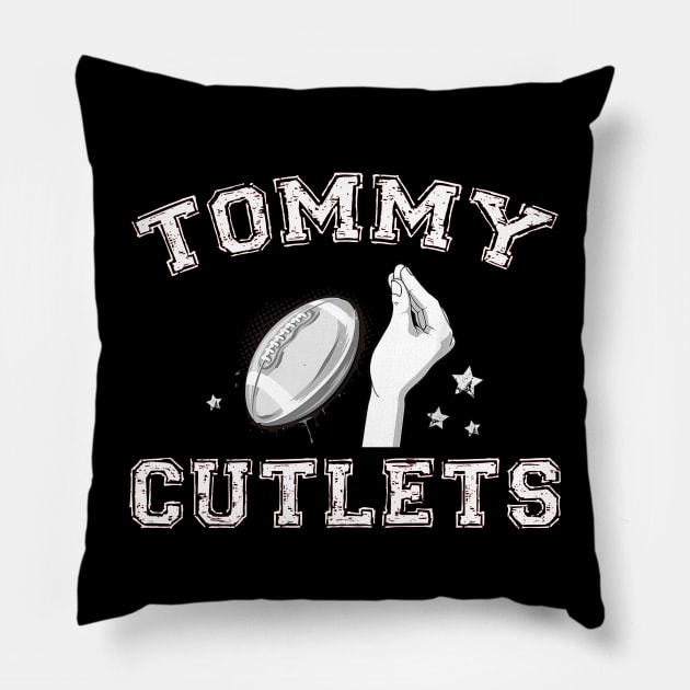 Tommy Cutlets Pillow by Dalindokadaoua