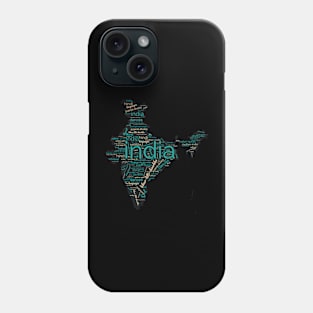 India in words Phone Case