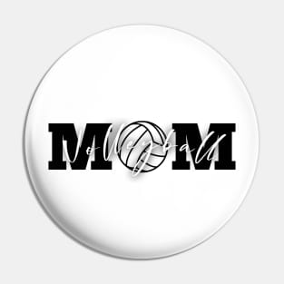 Volleyball Mom Pin