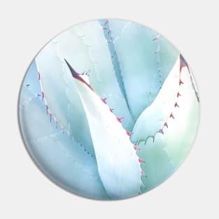 Teal Agave Pin