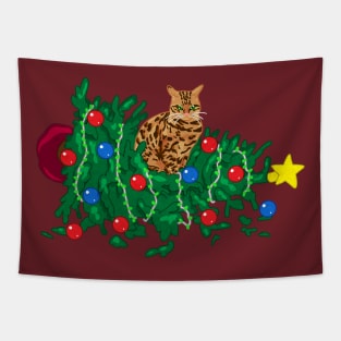 Cat Hates Your Tree - Bengal Tapestry