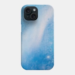 Fluid Blue Abstract Painting Phone Case