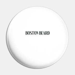 boston beard Pin