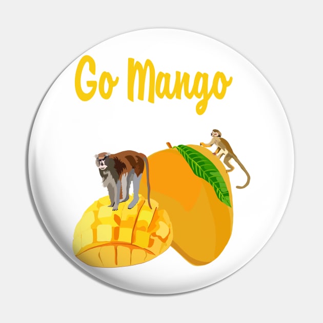 Mango Monky Pin by smoochugs