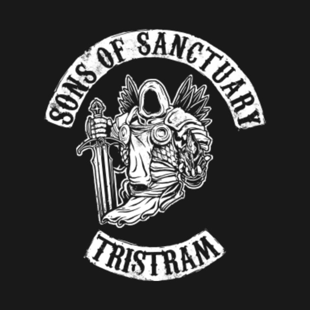 Discover Sons of Sanctuary - Diablo - T-Shirt