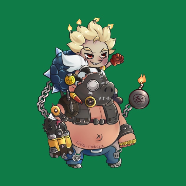 Junkrat Roadhog by arisachibara