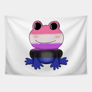 Genderfluid Frog Tapestry