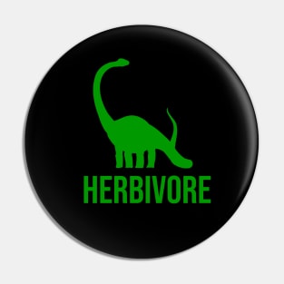 Herbivore Dinosaur vegans gifts Pin