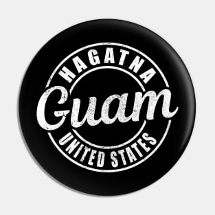 Guam Hagatna United States Pin