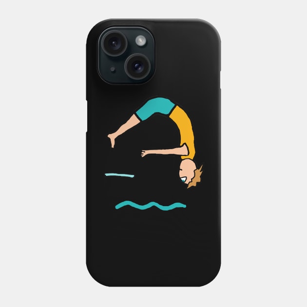 Diving Phone Case by Mark Ewbie