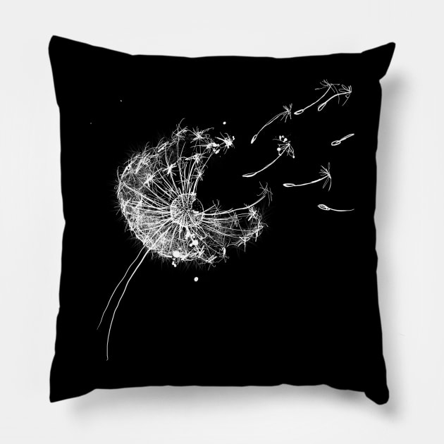 Dandelion Pillow by mycologist