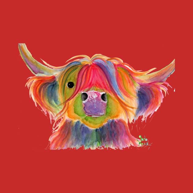 SCoTTiSH HiGHLaND CoW ' PeNeLoPe PLuM ' by ShirleyMac