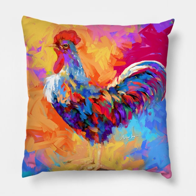 Rooster Pillow by mailsoncello