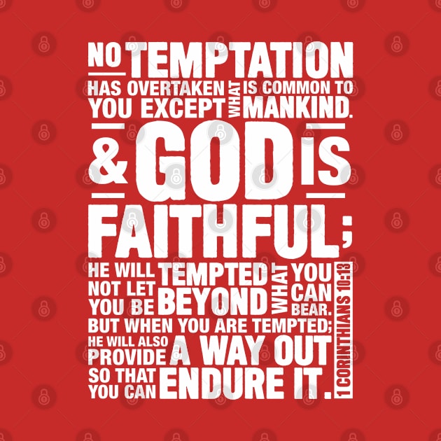 1 Corinthians 10:13 by Plushism