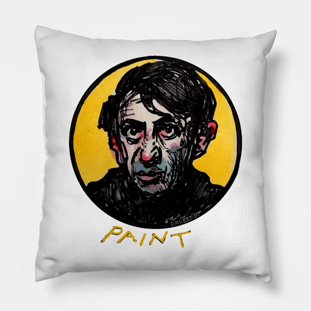 PAINT Pillow by daveed